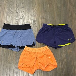 Bundle of 3 athletic shorts